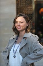 MIRANDA KERR on the Set of a Louis Vuitton Photoshoot in Paris 10/04/2016