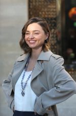 MIRANDA KERR on the Set of a Louis Vuitton Photoshoot in Paris 10/04/2016