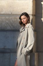 MIRANDA KERR on the Set of a Louis Vuitton Photoshoot in Paris 10/04/2016