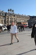 MIRANDA KERR Out and About in Paris 10/04/2016