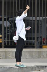 MORENA BACCARIN at Hudson River Park in New York 09/30/2016