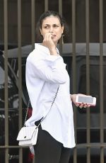 MORENA BACCARIN at Hudson River Park in New York 09/30/2016
