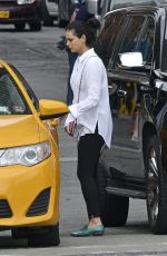 MORENA BACCARIN at Hudson River Park in New York 09/30/2016