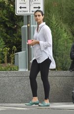 MORENA BACCARIN at Hudson River Park in New York 09/30/2016