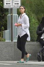 MORENA BACCARIN at Hudson River Park in New York 09/30/2016
