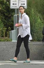MORENA BACCARIN at Hudson River Park in New York 09/30/2016