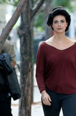 MORENA BACCARIN Out and About in New York 10/19/2016