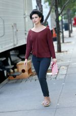 MORENA BACCARIN Out and About in New York 10/19/2016