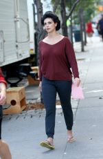 MORENA BACCARIN Out and About in New York 10/19/2016