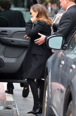 NATALIE PORTMAN Out and About in New York 10/10/2016