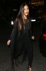 NICOLE SCHERZINGER Arrives at Arts Club in Mayfair 10/10/2016