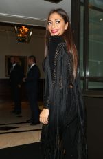 NICOLE SCHERZINGER Arrives at Arts Club in Mayfair 10/10/2016