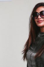 NICOLE SCHERZINGER Arrives at Fountain Studios in London 10/14/2016