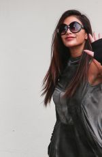 NICOLE SCHERZINGER Arrives at Fountain Studios in London 10/14/2016