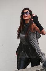 NICOLE SCHERZINGER Arrives at Fountain Studios in London 10/14/2016