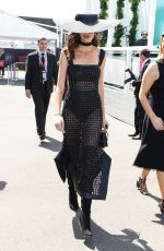 NICOLE TRUNFIO at Derby Day Melbourne Cup Carnival 10/29/2016