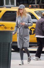 NINA AGDAL Out and About in Manhattan 10/25/2016
