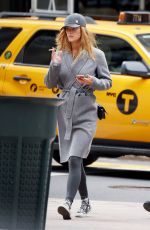 NINA AGDAL Out and About in Manhattan 10/25/2016