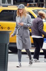 NINA AGDAL Out and About in Manhattan 10/25/2016