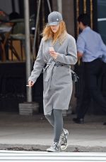 NINA AGDAL Out and About in Manhattan 10/25/2016