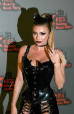 OLIVIA BUCKLAND at Kiss FM Haunted House Party in London 10/27/2016