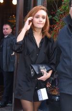 OLIVIA COOKE Out and About in New York 10/25/2016