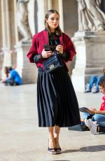 OLIVIA CULPO Out and About in Paris 10/07/2016