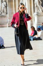 OLIVIA CULPO Out and About in Paris 10/07/2016