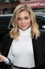 OLIVIA HOLT Out and About in New York 09/30/2016