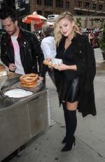 OLIVIA HOLT Out and About in New York 10/01/2016