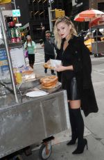 OLIVIA HOLT Out and About in New York 10/01/2016