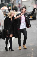 OLIVIA HOLT Out and About in New York 10/01/2016