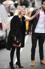 OLIVIA HOLT Out and About in New York 10/01/2016