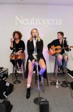 OLIVIA HOLT Performs at Neutrogena & Teen Vogue Show in New York 09/30/2016