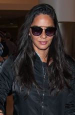 OLIVIA MUNN at LAX Airport in Los Angeles 10/03/2016
