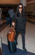 OLIVIA MUNN at LAX Airport in Los Angeles 10/03/2016