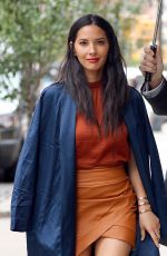 OLIVIA MUNN Out and About in New York 09/29/2016