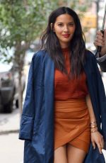 OLIVIA MUNN Out and About in New York 09/29/2016