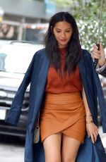 OLIVIA MUNN Out and About in New York 09/29/2016