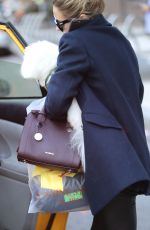 OLIVIA PALERMO Catches a Taxi in New York 10/12/2016