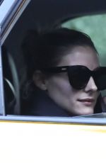 OLIVIA PALERMO Catches a Taxi in New York 10/12/2016