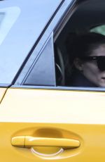 OLIVIA PALERMO Catches a Taxi in New York 10/12/2016