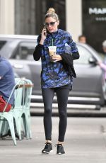 OLIVIA PALERMO Leaves a Gym in New York 10/08/2016