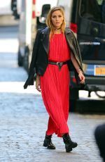 OLIVIA PALERMO on the Set of a Potoshoot in New York 10/18/2016