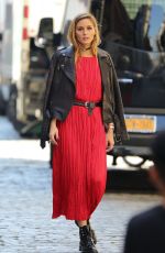 OLIVIA PALERMO on the Set of a Potoshoot in New York 10/18/2016