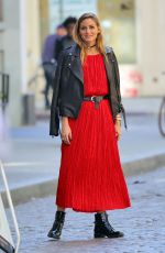 OLIVIA PALERMO on the Set of a Potoshoot in New York 10/18/2016