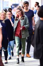 OLIVIA PALERMO Out and About in New York 10/18/2016