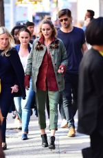 OLIVIA PALERMO Out and About in New York 10/18/2016