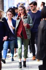 OLIVIA PALERMO Out and About in New York 10/18/2016