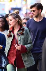 OLIVIA PALERMO Out and About in New York 10/18/2016